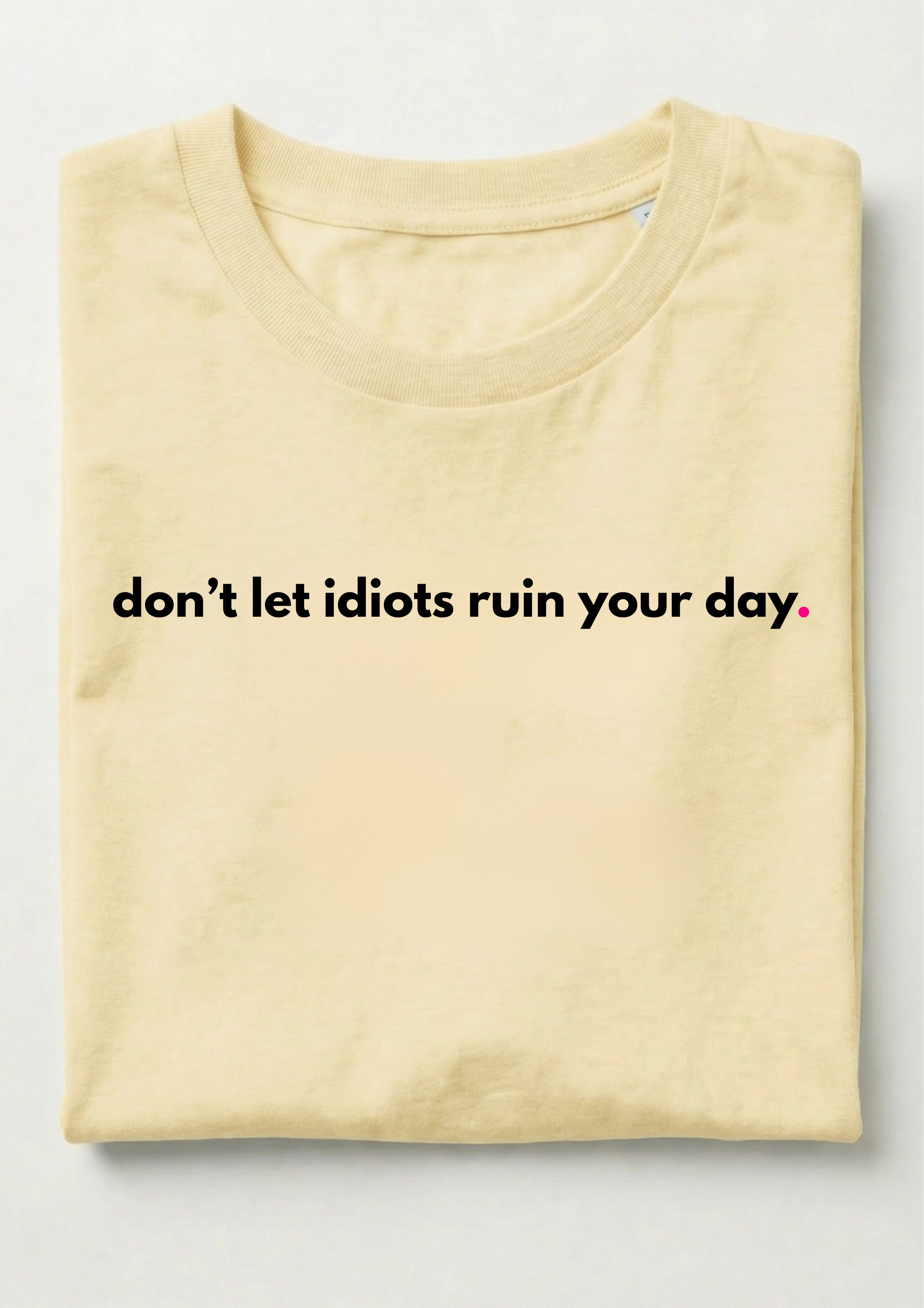 DON'T LET IDIOTS RUIN YOUR DAY.
