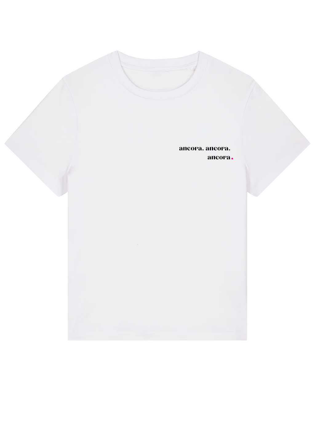 ANCORA, ANCORA, ANCORA.
