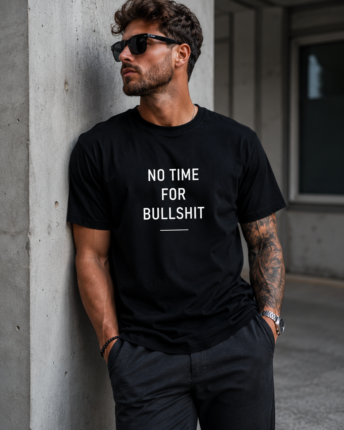 NO TIME FOR BULLSHIT