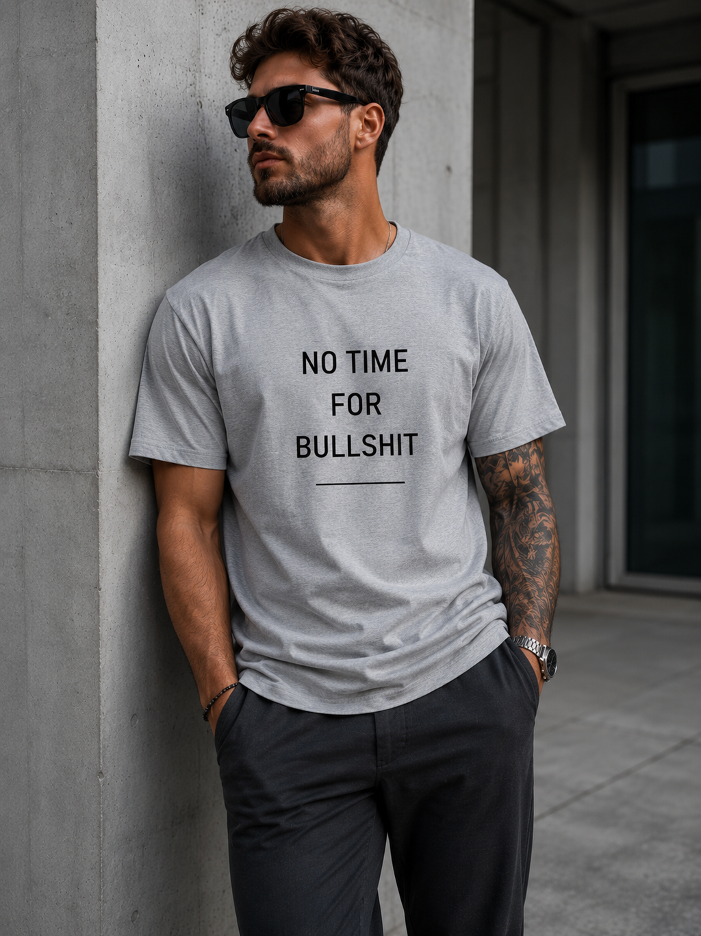 NO TIME FOR BULLSHIT