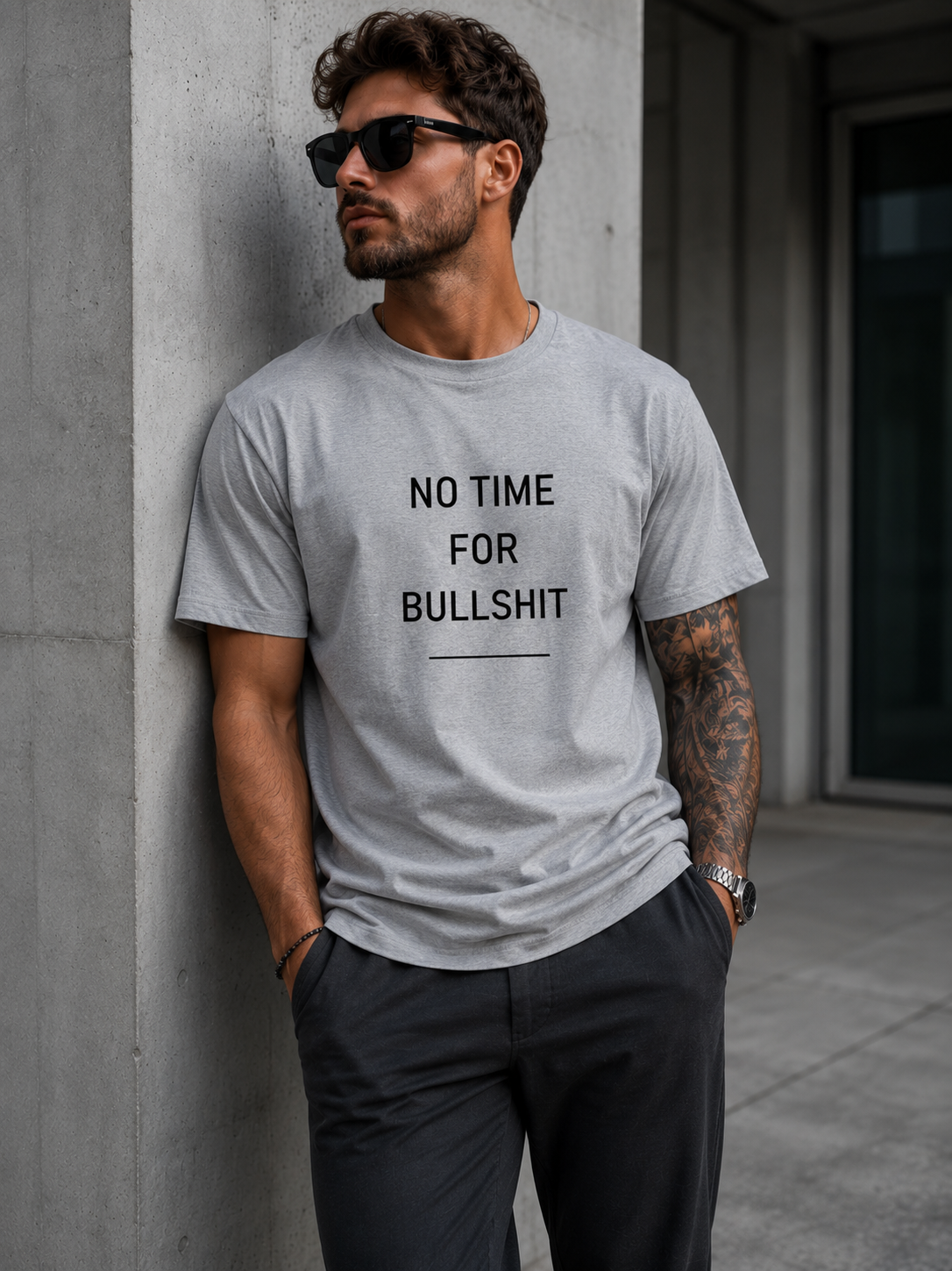 NO TIME FOR BULLSHIT