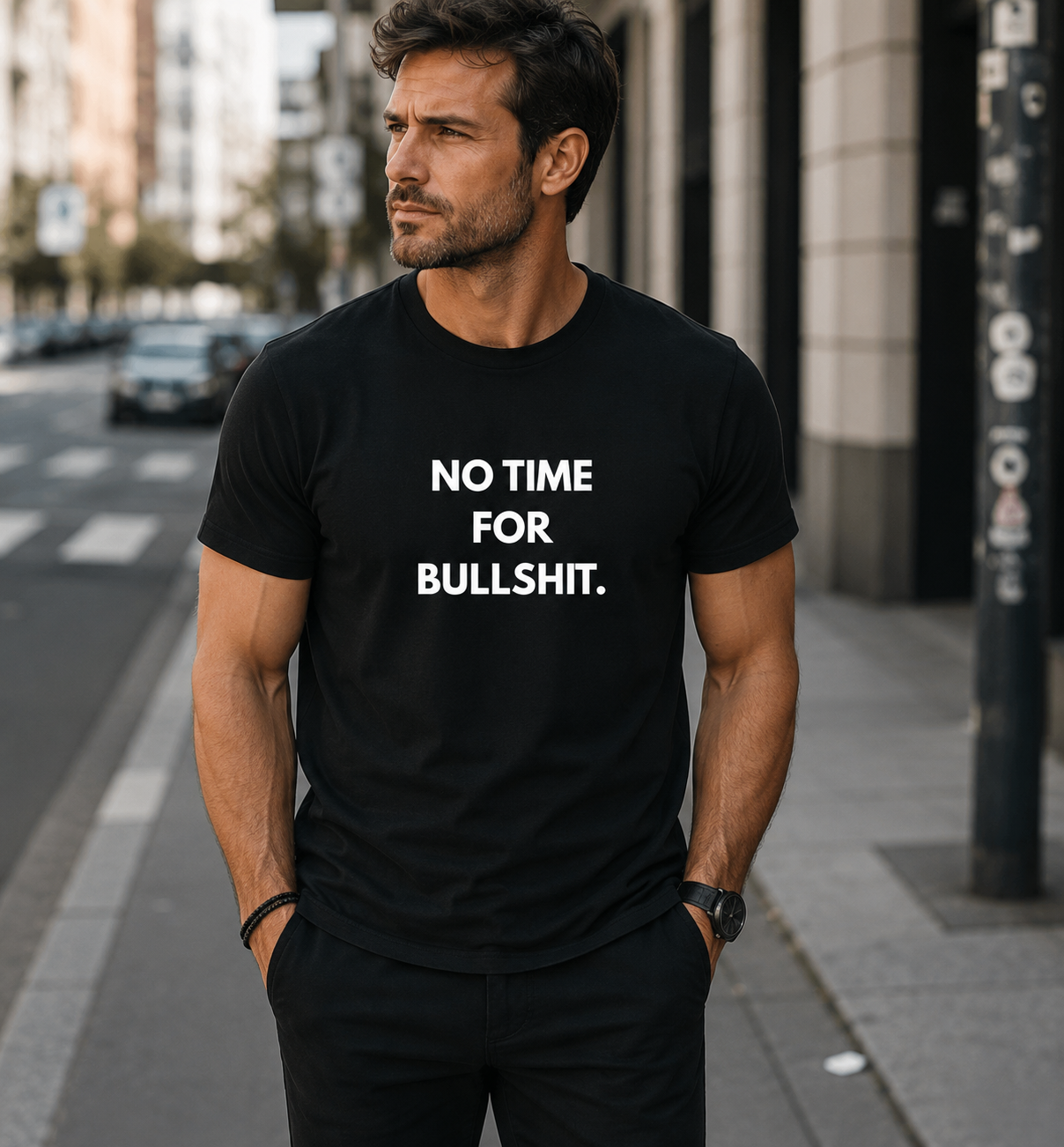 NO TIME FOR BULLSHIT