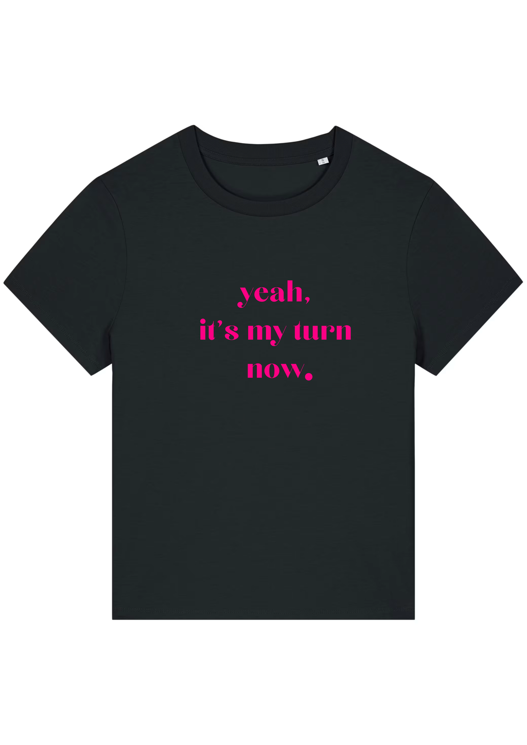 YEAH, IT'S MY TURN NOW.