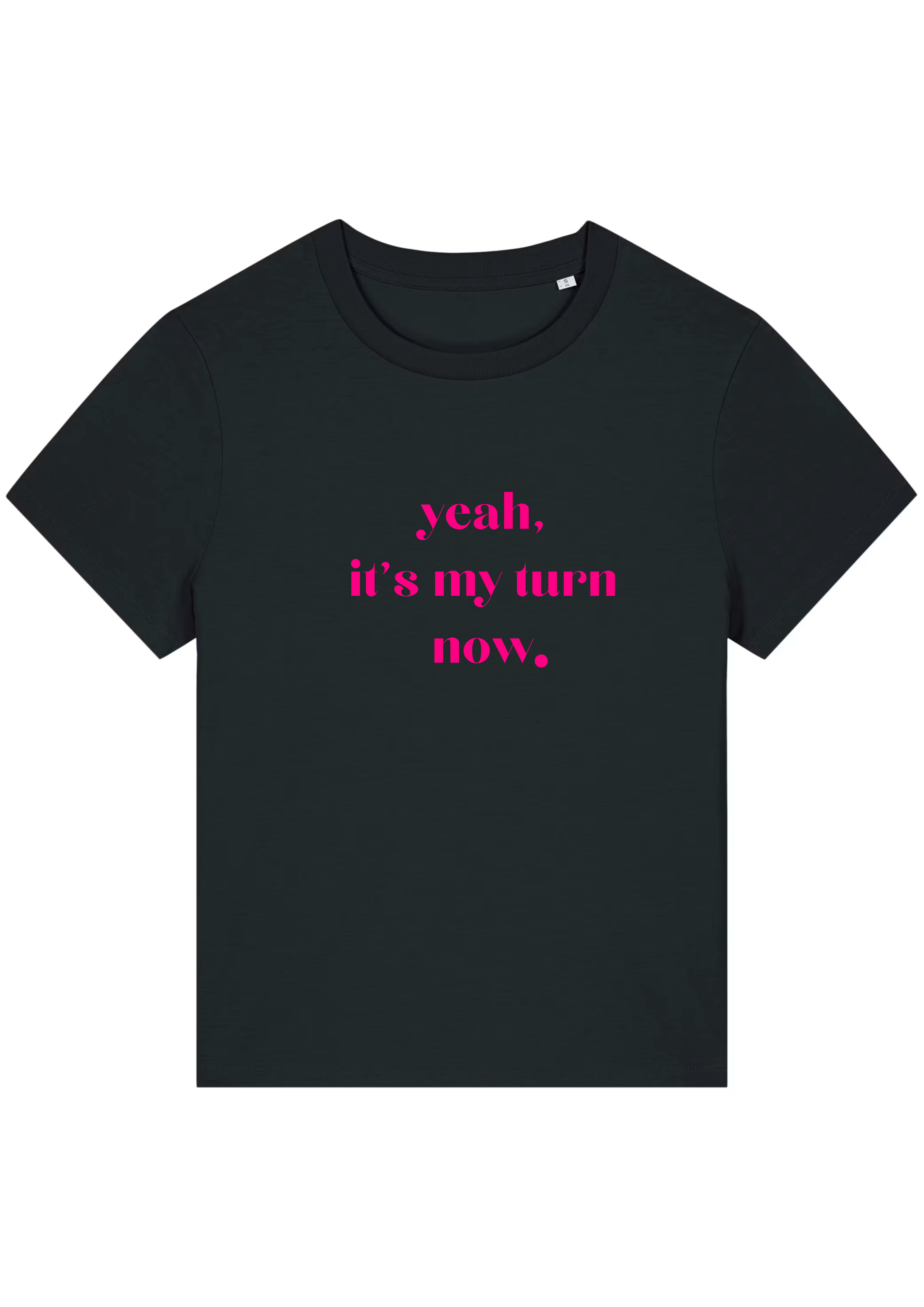 YEAH, IT'S MY TURN NOW.